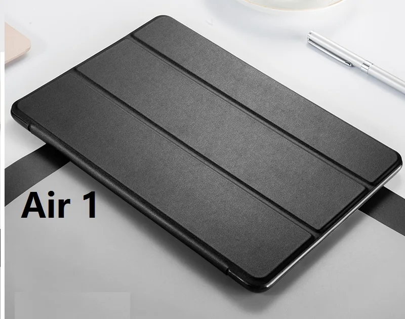 Air 1 Black Мягкий силиконовый умный противоударный чехол для iPad Air 2 Air 1 A1474 A1566, Чехол для iPad Air 2 1 5 6, умный чехол, Автоматический Режим сна/пробуждения - Цвет: Air 1 Black