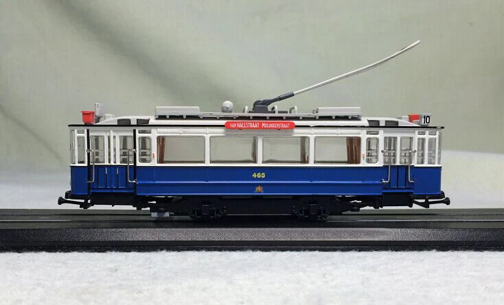 

Special offer is rare 1:87 Swiss City 456 1929 simulation static finished train model tram model Collection