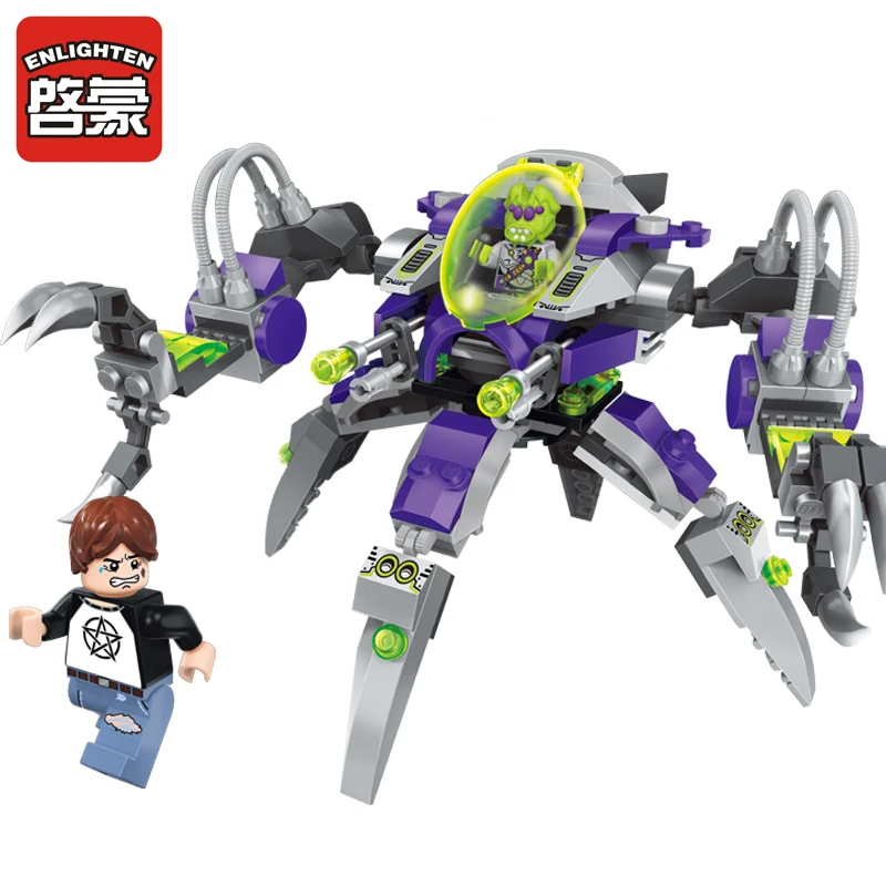 Enlighten модели Здание игрушка Совместимость с LEGO Лего Legos Конструктор E1605 227 блок