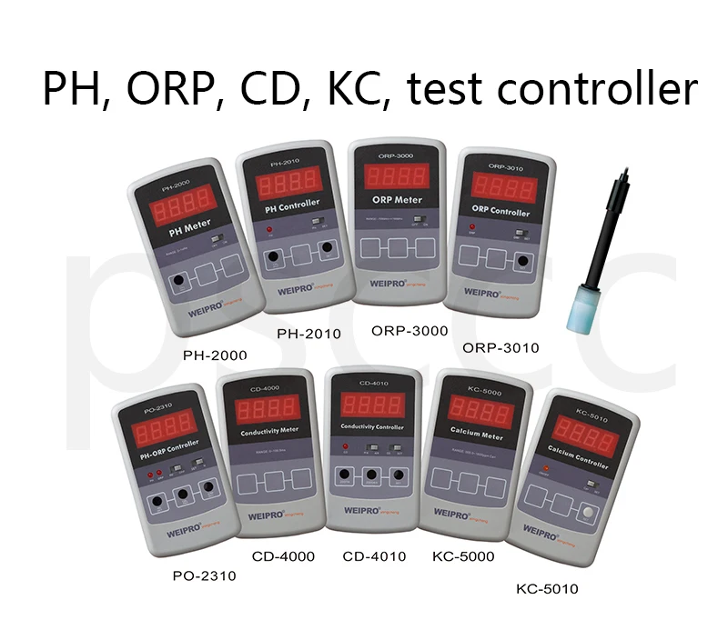 WEIPRO PH 2010 ph Измеритель и контроллер стоимости соли для свежей онлайн монитор