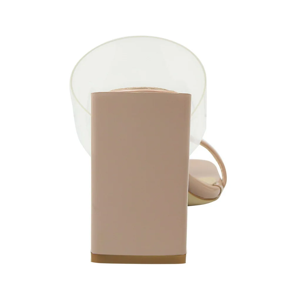 2019 летние роскошные женские модные белые шлепанцы на толстом высоком каблуке с