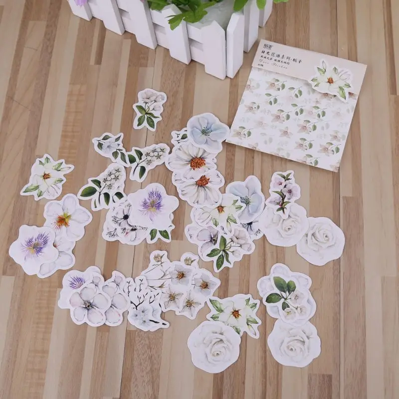 2018 100 шт./лот природа коллекция Бумага Стикеры DIY Дневник Декор