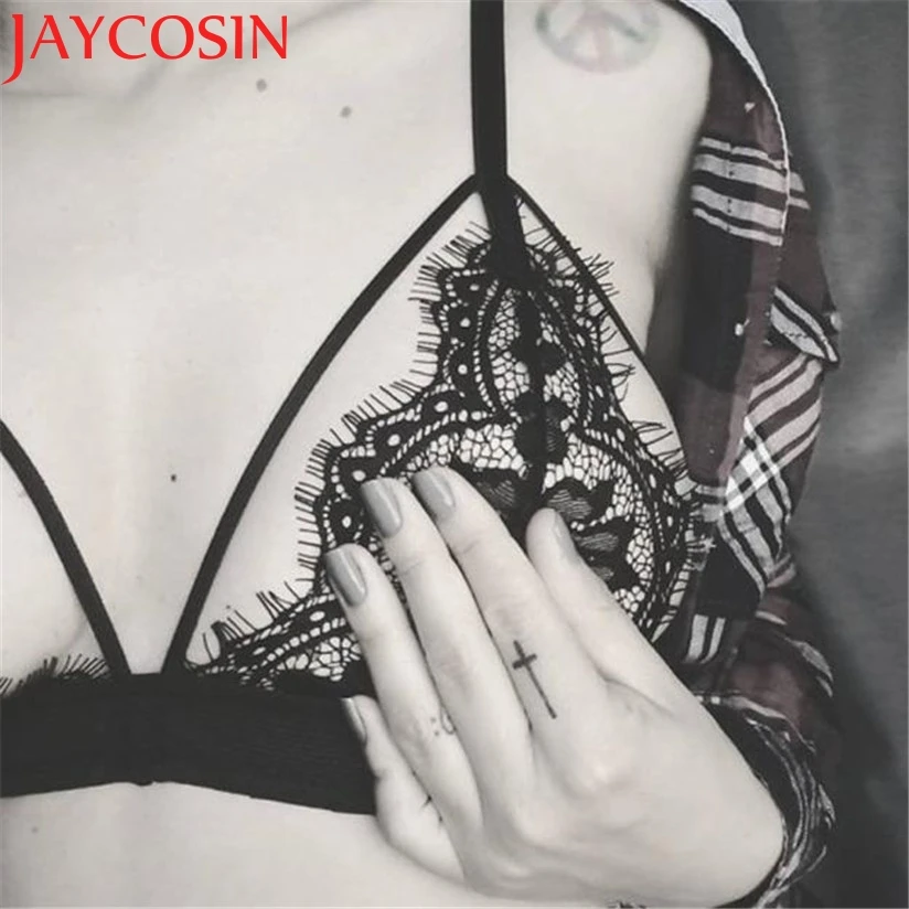 JAYCOSIN маркетинг, женское полупрозрачное нижнее белье, прозрачный кружевной ремень, нижнее белье, бюстгальтер, топ, бюстье, Прямая поставка