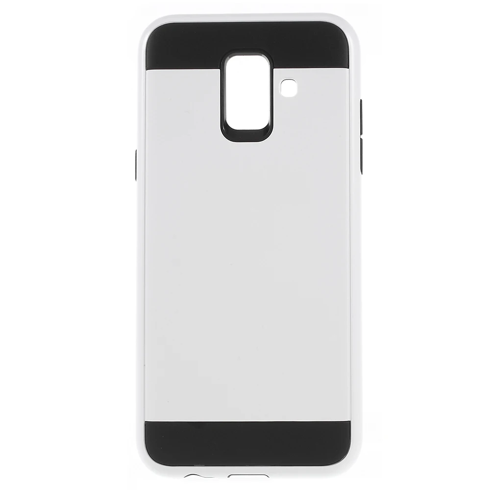 Dulcii Brushed PC + TPU Hybrid Case Accessory for Samsung Galaxy A6 (2018) - Green |