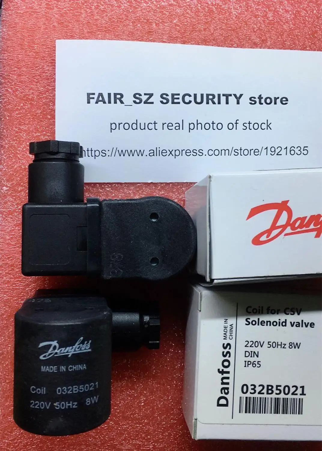 2 шт./лот оригинальная катушка Danfoss 032B5021 для электромагнитного клапана 50 Гц 8