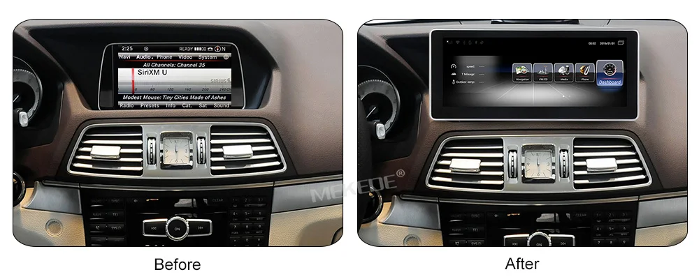 Подходит для Mercedes BENZ E C207 2009- Android автомобильный мультимедийный плеер Авто радио с 4G LTE wifi BT 3 Гб ram 32 Гб rom
