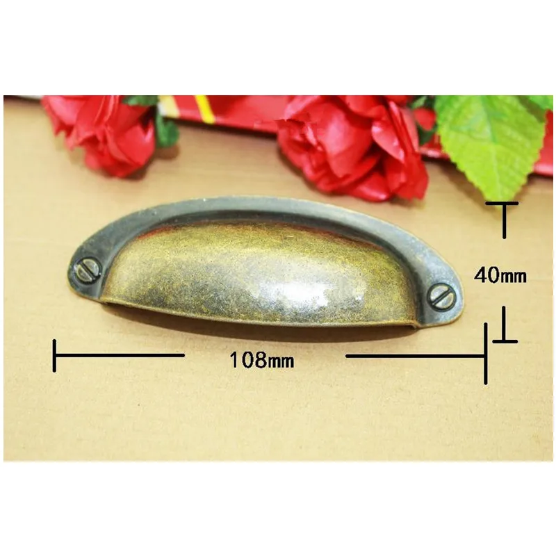 10 шт. 108 мм Ретро сплава для ящика кухонного шкафа дверные ручки мебельные