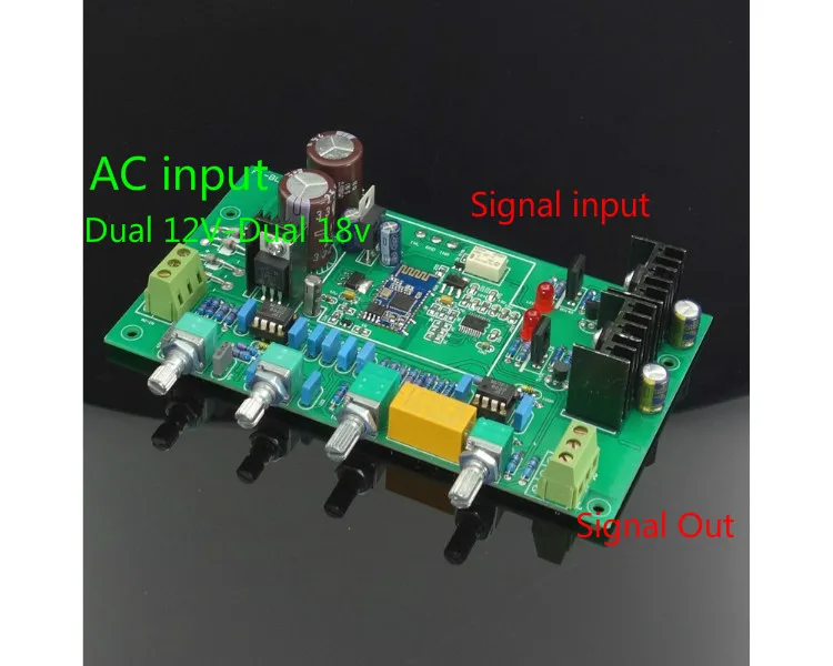Класс A Параллельный предусилитель NE5532 предусилитель Bluetooth 5,0 Tone Board LME49720HA твитер регулировка басов динамики усилитель DIY