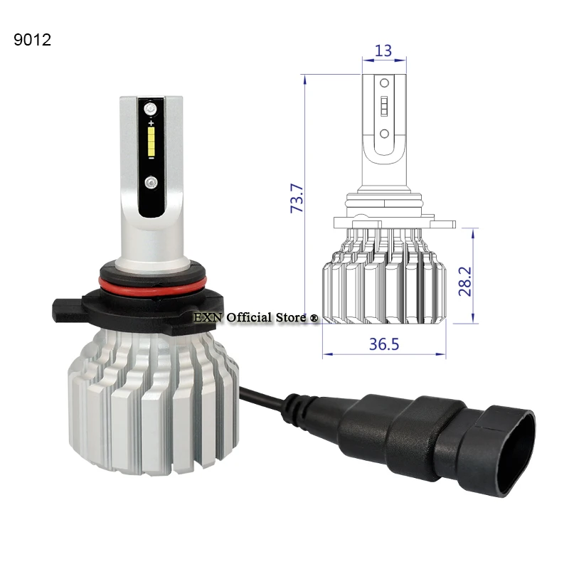 Светодиодный фары для авто Conversion Kit D1S авто-Стайлинг светодиодный фар D1C D1R D2S D2C D2R D3S D4S замена лампы 6000K белый H7 H4