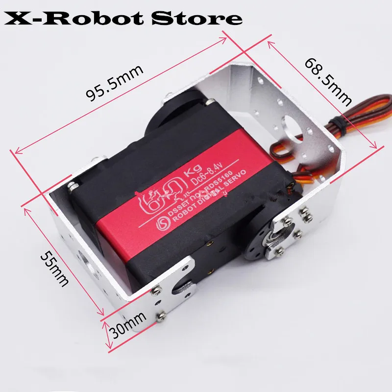 DIY RDS5160 робот сервопривод 60 кг высокое давление металлический зуб номер высокий