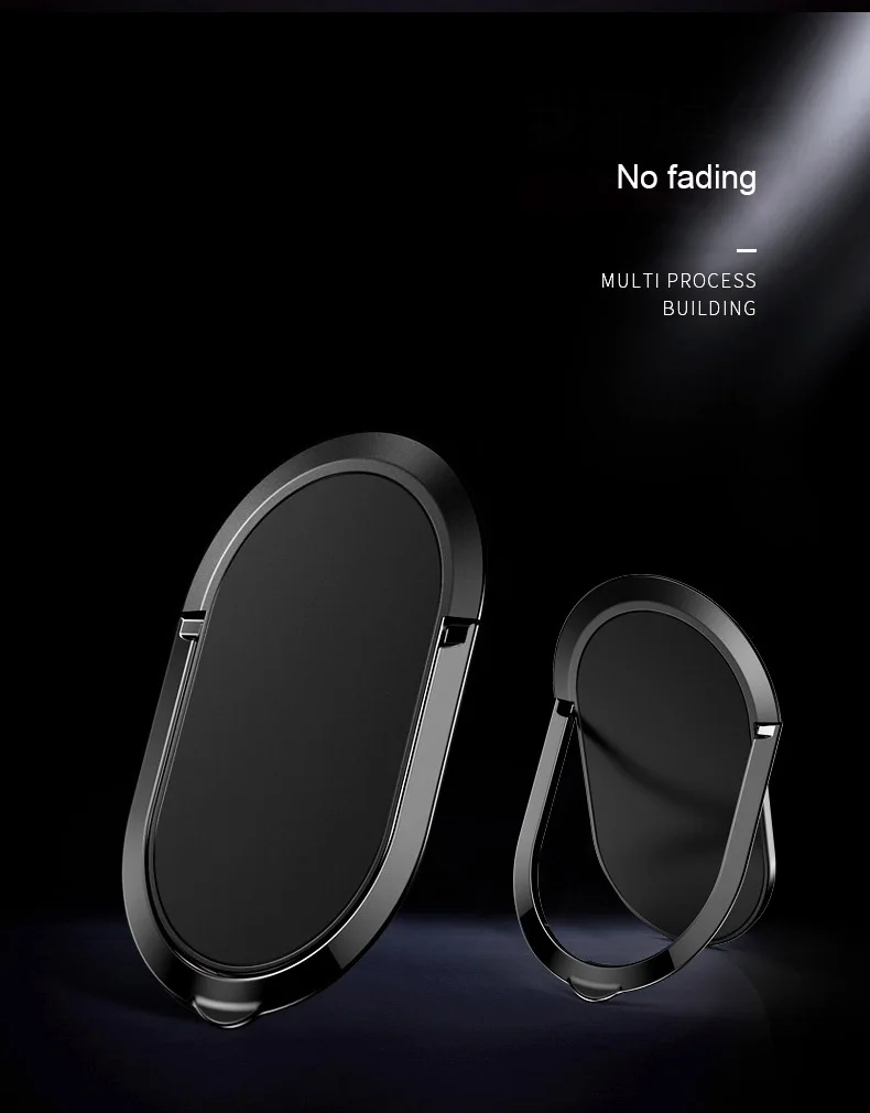 Ультра-тонкий палец кольцо держатель для samsung S9 360 градусов держатель Подставка для мобильного телефона на палец для IPhone X 8 7 6 планшет