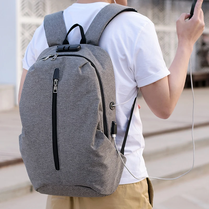 Классный городской рюкзак для мужчин и женщин минималистичный модный ноутбука