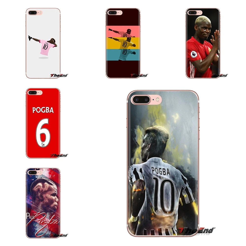 Прозрачные мягкие чехлы для Xiaomi Redmi 4A S2 Note 3 3S 4 4X 5 Plus 6 7 6A Pro Pocophone F1 футболист paul pogba