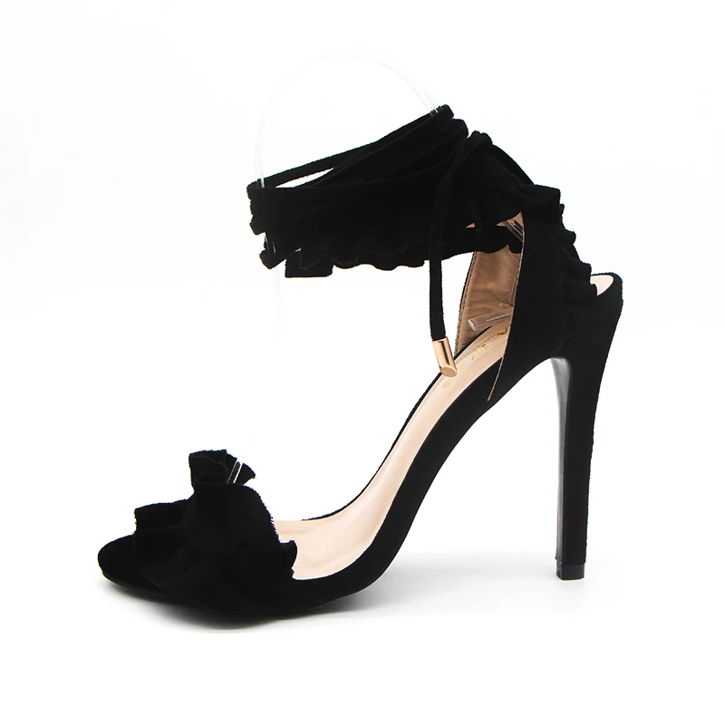 Дорога трек Римские сандалии Для женщин на высоком каблуке пикантные туфли выход