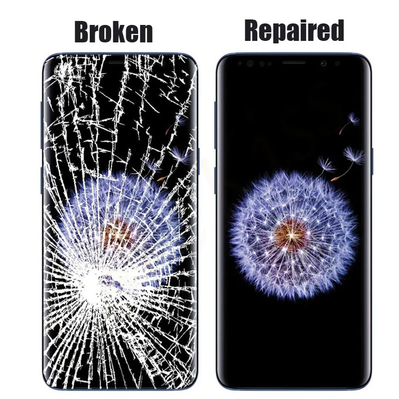 Передняя панель S9Plus для Samsung Galaxy S8 S9 Plus G950 G960 N950 Note 8 сенсорный экран дигитайзер + ЖК