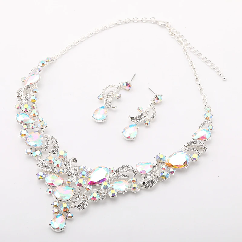 Новинка Женские Ювелирные наборы из розового золота персикового цвета