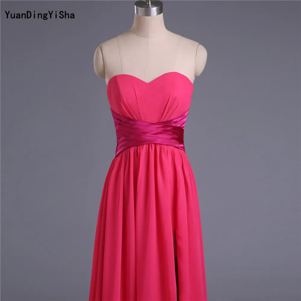 Реальные фотографии прямо Вечерние платья 2017 Милая рукавов молния Назад Атлас