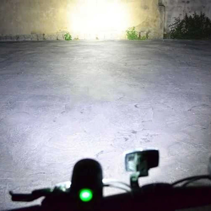 

Waterproof 3*T6 LED HeadLight Bicycle Front Lights 4000lm 3 Modes Mountain Bike Light Riding Cycling Head Lamp 9600mAh battery