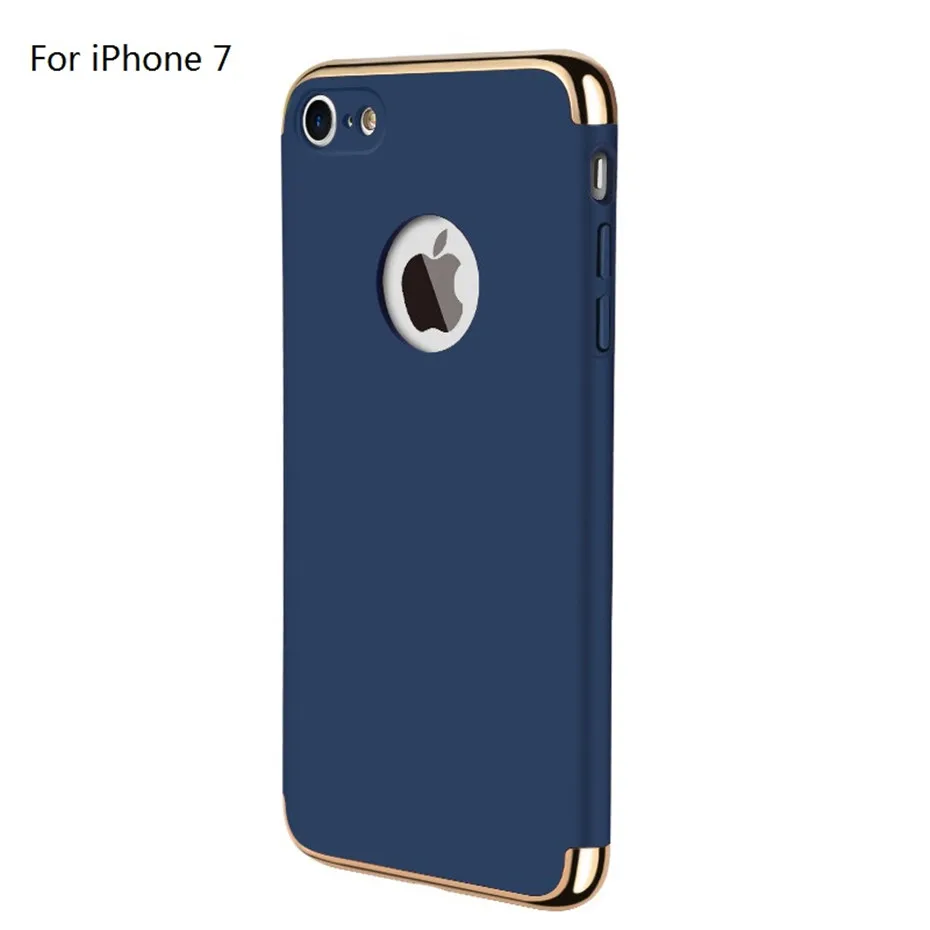 Роскошный красный чехол для iPhone 6, 6 s, 6 plus, 7 plus, чехол для iPhone 7 plus, 3 в 1, защитный чехол