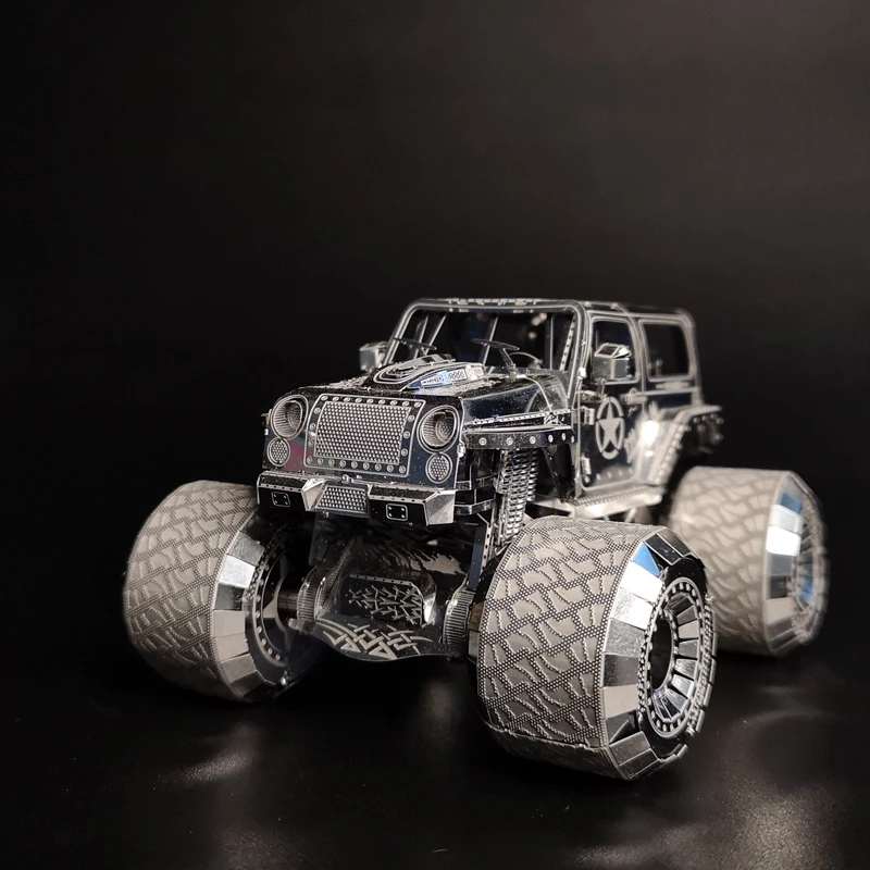 3d головоломка Wrangler, сборные игрушки для автомобиля, металлическая модель HK NANYUAN, украшение для домашнего интерьера, головоломка, сделай сам, 1:40, 5