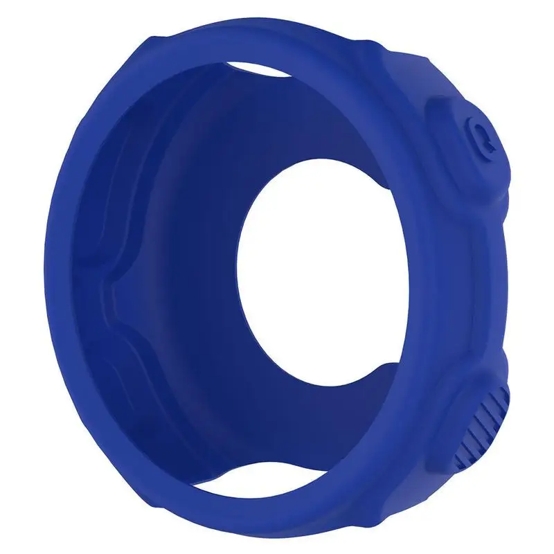 Blue Мягкий силиконовый браслет защитный браслет чехол Крышка для Garmin Forerunner 235/735XT gps часы Высокое качество - Цвет: Blue