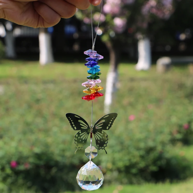 1 шт. кристаллы для люстры шарики призмы подвеска радужные Восьмиугольные бусины