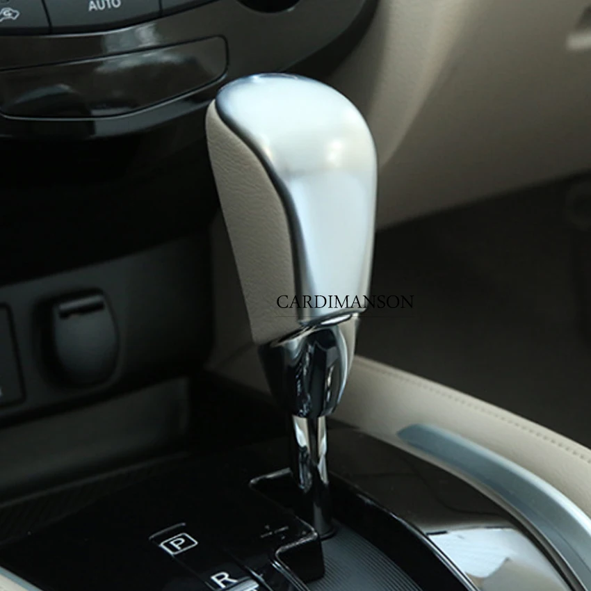 Cardimanson для Nissan Qashqai J11 2014 + ABS Chrome на Рычаги передач автомобиля Стикеры украшения