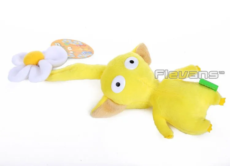 Желтые Плюшевые игрушки Pikmin мягкие игрушки куклы для детей Детские игрушки Chistams Подарки 1" 28 см ANPT326