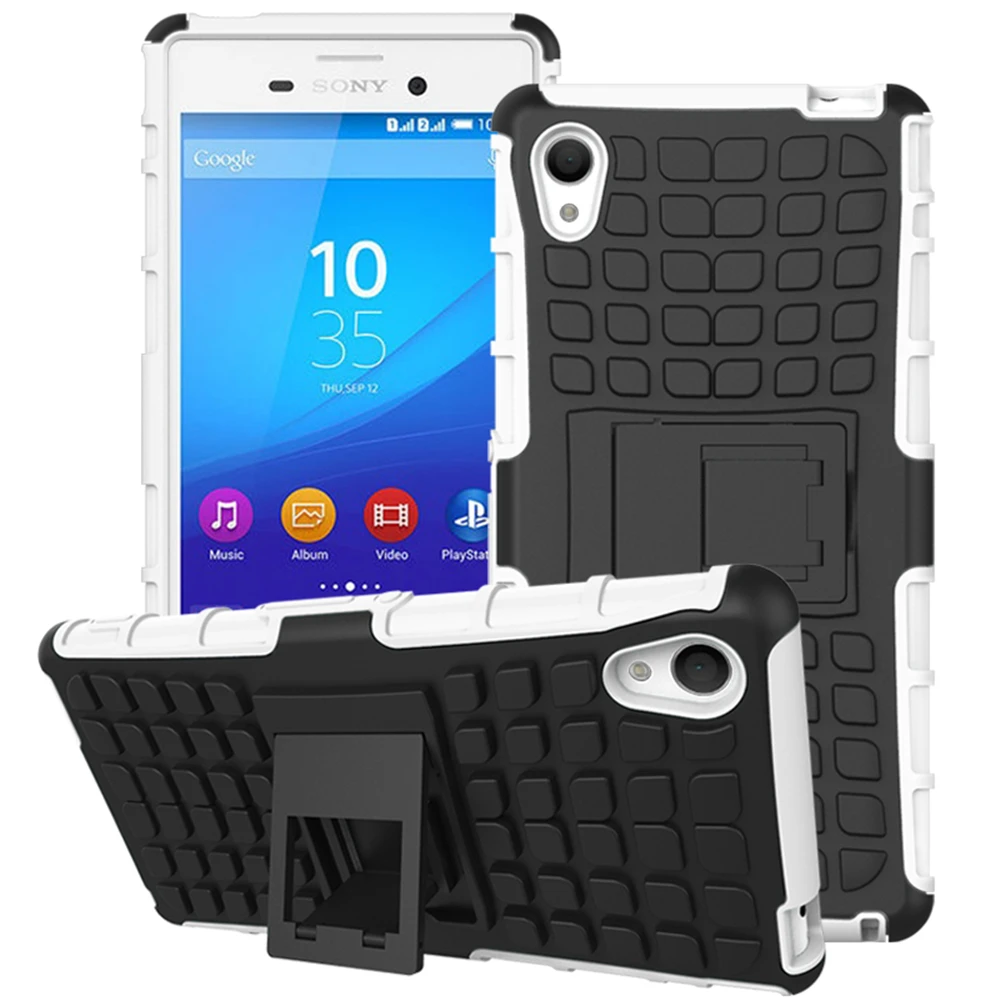 Чехол для Sony Xperia M4 aqua E2333 E2353 Силиконовые Жесткий чехол телефона тяжелых Панцири