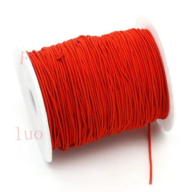 

100M/pcs 1.0mm Core Elastic Rope Stretch Rubber Cords Line Beaded Beading Cord For DIY Bracelet Necklace Jewelry