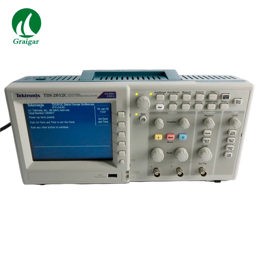 Новое издание TDS2012C Tektronix цифровой осциллограф с 4 Каналы по Быстрая