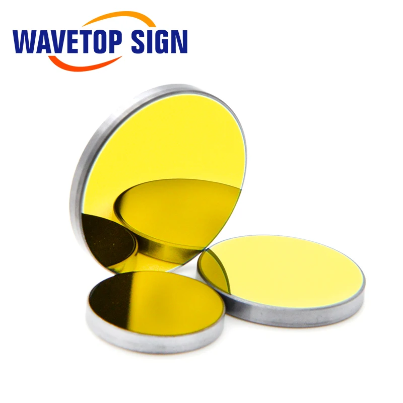 WaveTopSign Co2 лазер Si Отражающие зеркала для лазерного гравера позолоченный