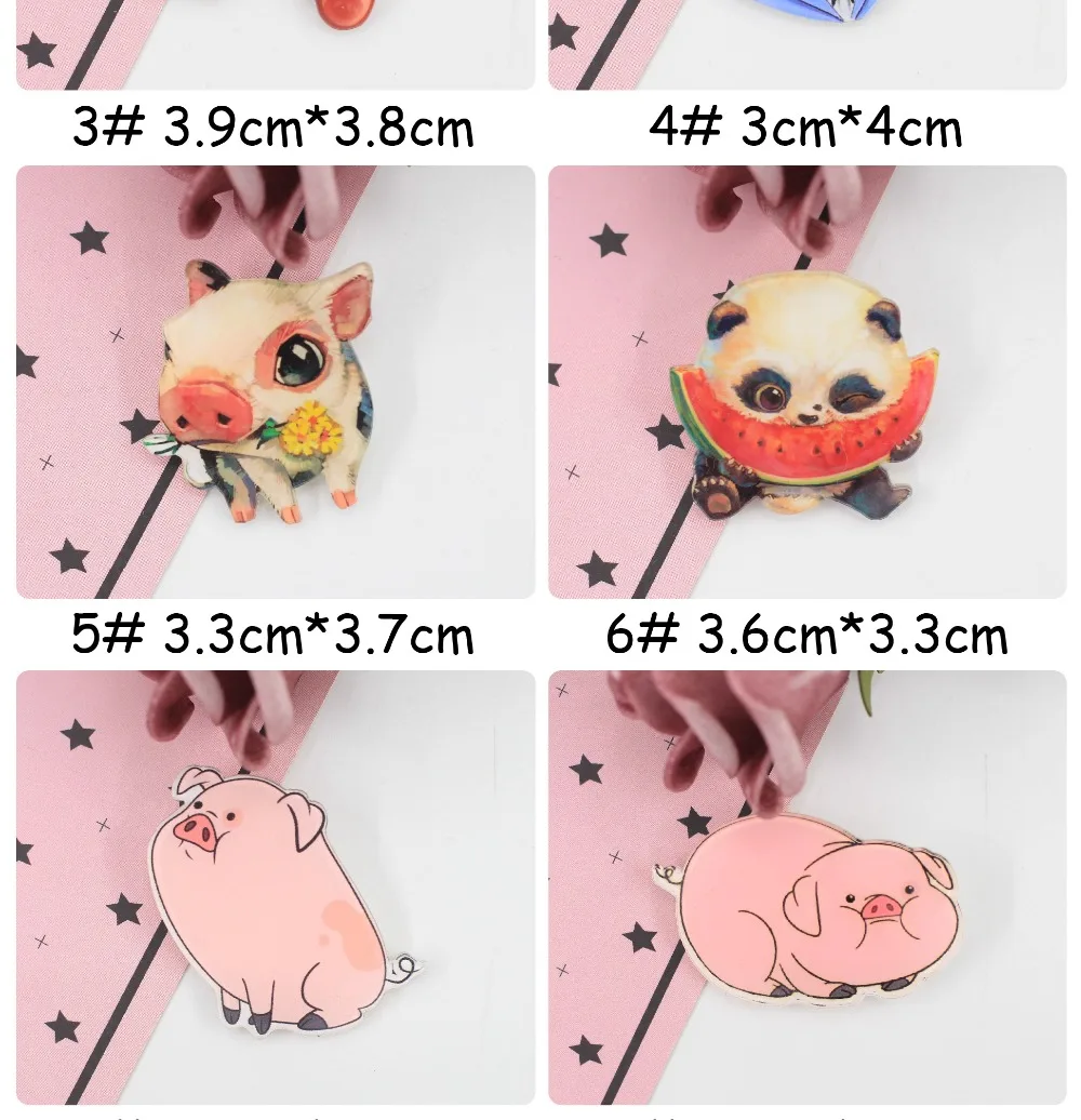 TQ 1 шт MIX Прохладный животных мультфильм иконки на Pin Kawaii значок Bacges на рюкзак значки на одежду акриловые значки Z21