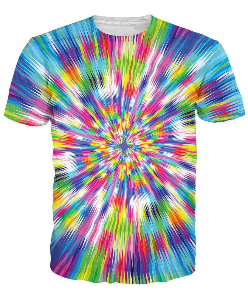 

Warp Speed T-Shirt Psychedelia Colorful Trippy t shirt Women Men 3D Print summer t-shirt hip hop tops tees outwear