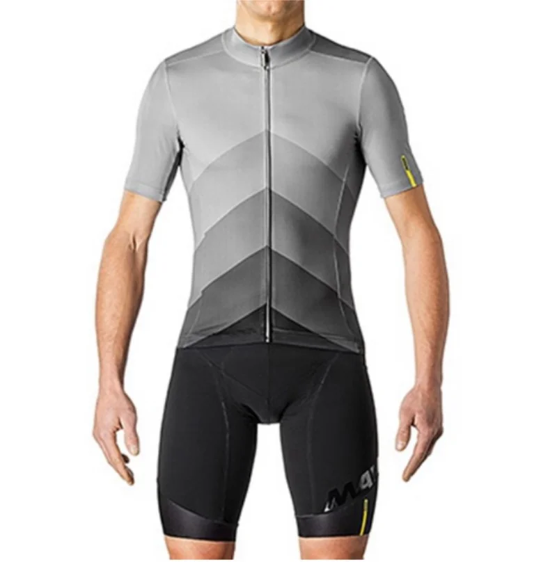 Mavic 2019 Pro team велосипедная майка с коротким рукавом комплект велосипедной одежды