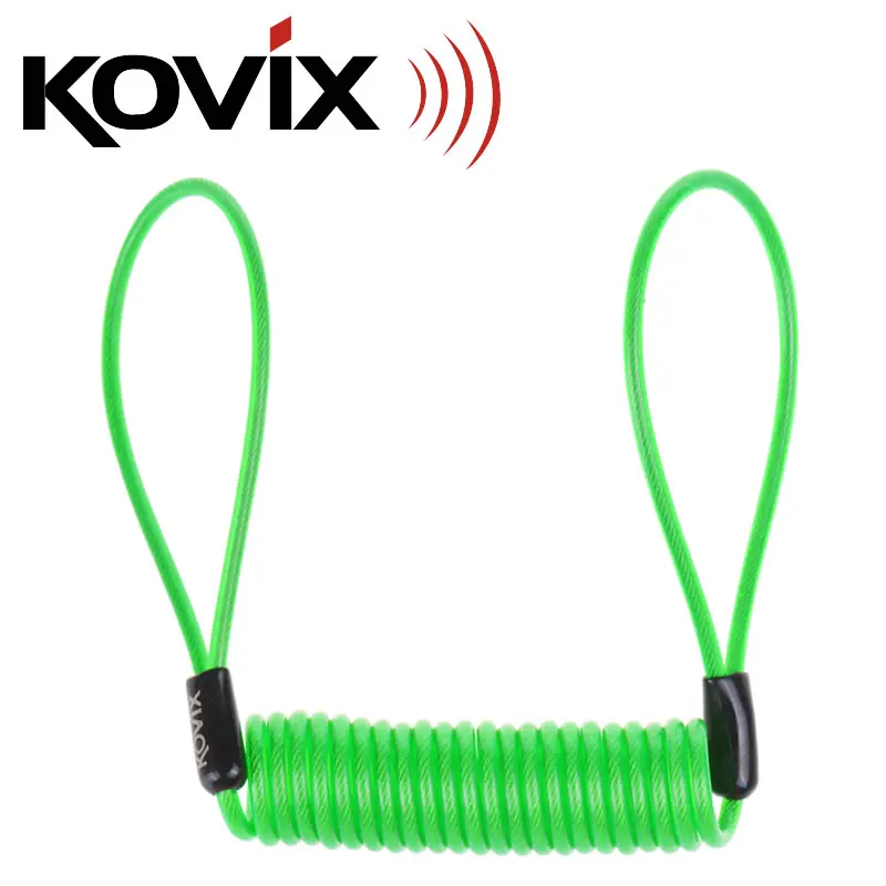 KOVIX мотоцикл напоминание веревка 1 35 м кабель Противоугонный диск безопасности |