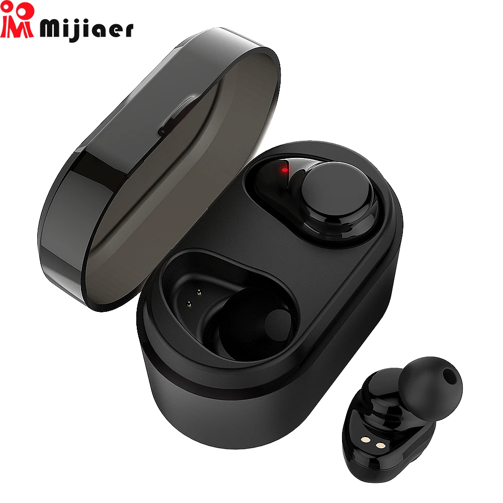 Mijiaer X7 TWS True Wireless Mini Touch Control Bluetooth Headset with Mic Stereo Earphone Box Earbuds for Xiaomi phone | Электроника