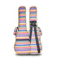 hot new sale portable 23 24 concert ukulele bag small guitar padded backpack cover soft colorful case child boy girl cute gift