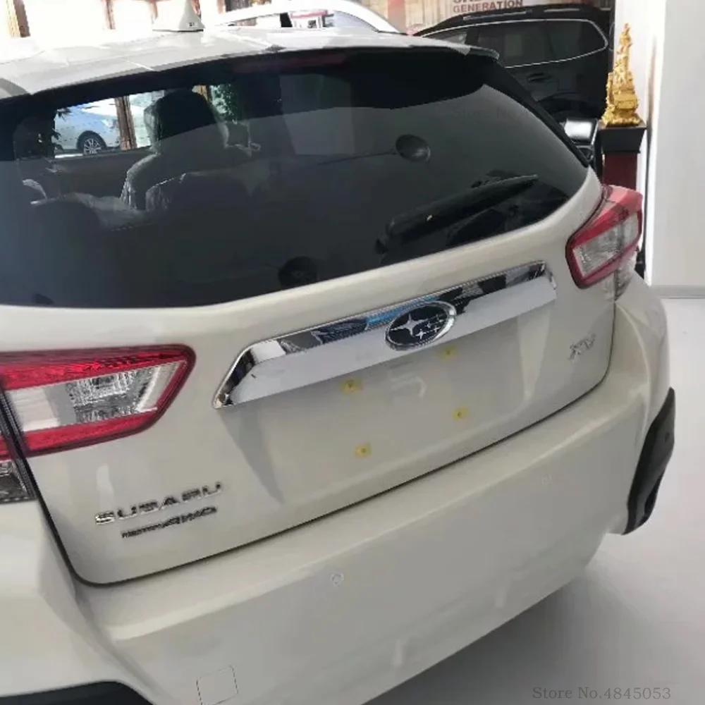 AITWATT ABS Хромированная задняя крышка для багажника защитная полоса 1 шт. Subaru XV Impreza 5