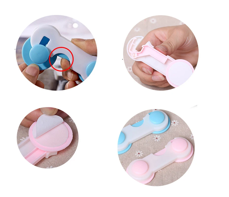 2 шт./Лот экологически чистый замок для защиты безопасности детей шкафа/ящика