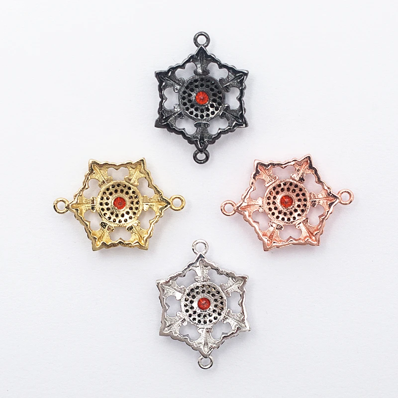 Роскошные микро проложить CZ Циркон хрустальные бусины Изготовление ювелирных