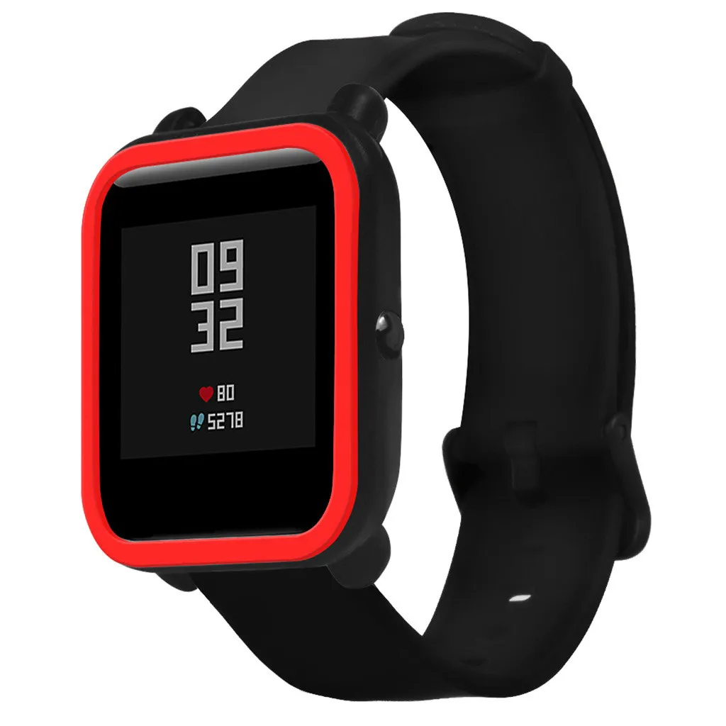 Модный мягкий ТПУ чехол Силиконовый протектор для Amazfit Huami Bip Younth Watch полный Xiaomi
