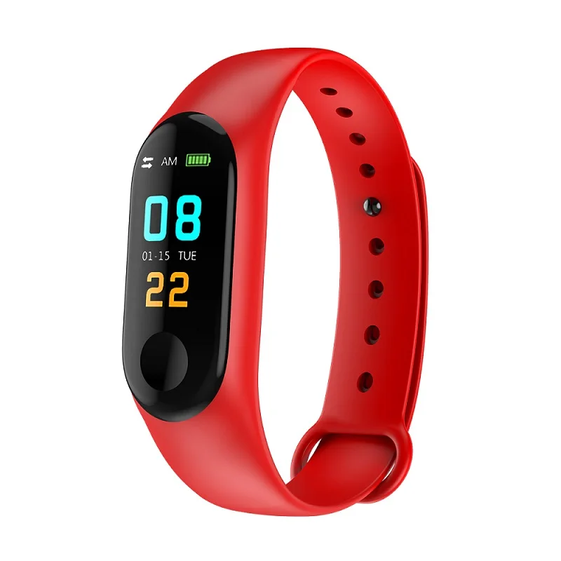 M3 plus Smart Band Watch Color Screen Wristband Heart Rate Activity Fitness tracker Electronic Bracelet VS Xiaomi Miband 2 |