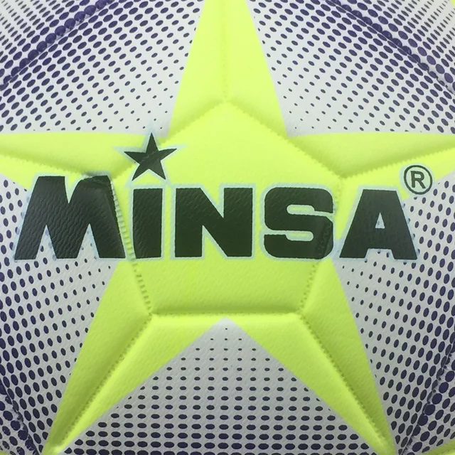 MINSA High Quality Soccer Ball PU Training Ball for Football Official Size 5 & Size 4 Soccer Ball Football 5