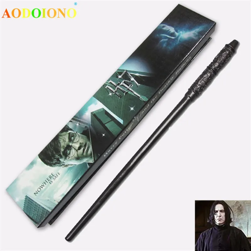 Snape 19 видов волшебной палочки Гарри с коробкой Волдеморт Рон Гермиона Дамблдор Луна Джинни Снейп волшебная палочка Хогвартс билет на поезд - Цвет: Snape
