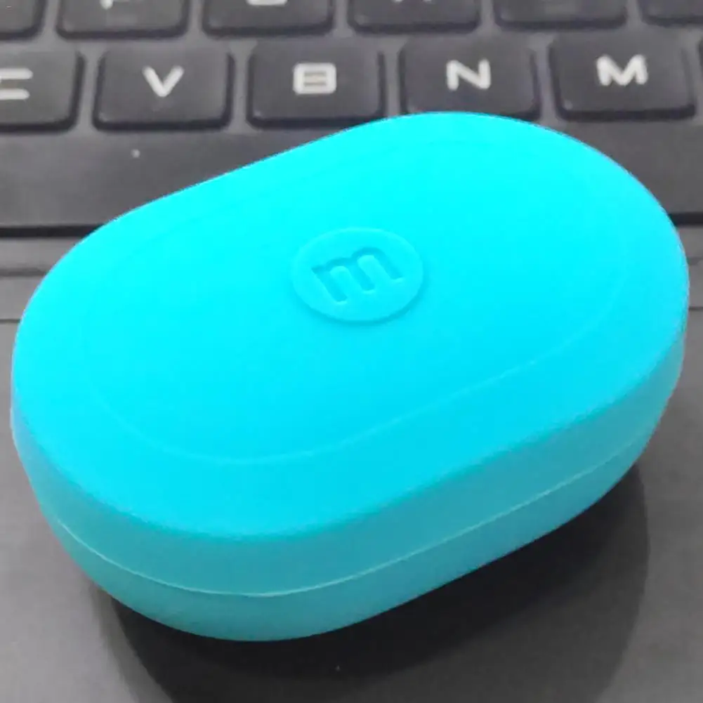 Защитный чехол силиконовый для Xiaomi mi AirDots Youth Edition Red Беспроводной Bluetooth