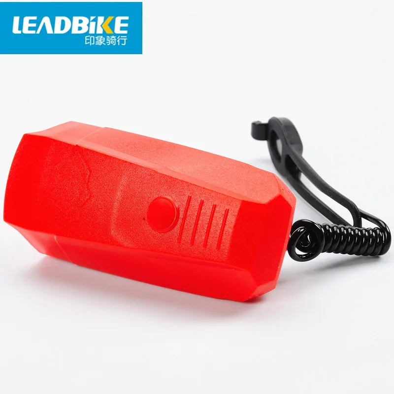 Новинка велосипедная светодиодная подсветильник ка Leadbike 6 звуковых сигналов