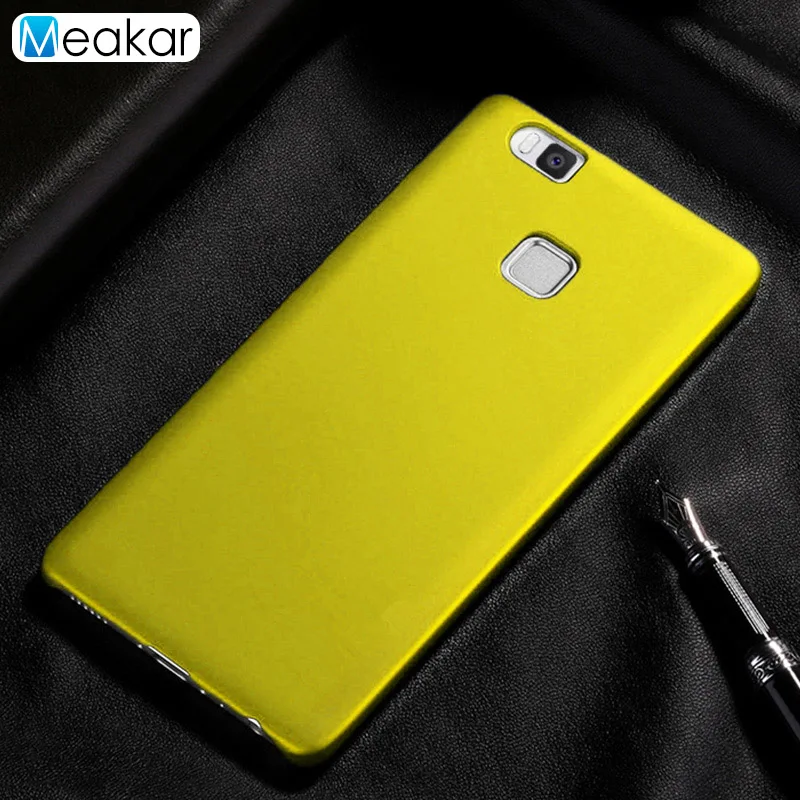 Coque 5.2For huawei P9 Lite чехол для huawei P9 G9 Lite Plus Honor 8 смарт-двойной P9Lite телефона чехол-лента на заднюю панель - Цвет: yellow