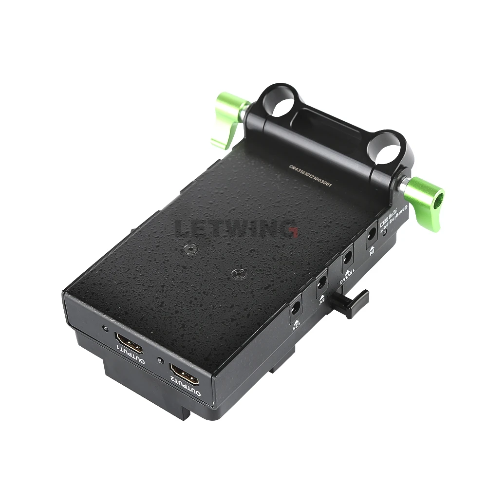 Lanparte VBP-01 V-Mount батарея Pinch HDMI сплиттер адаптер питания V-Lock для DSLR камеры Rig