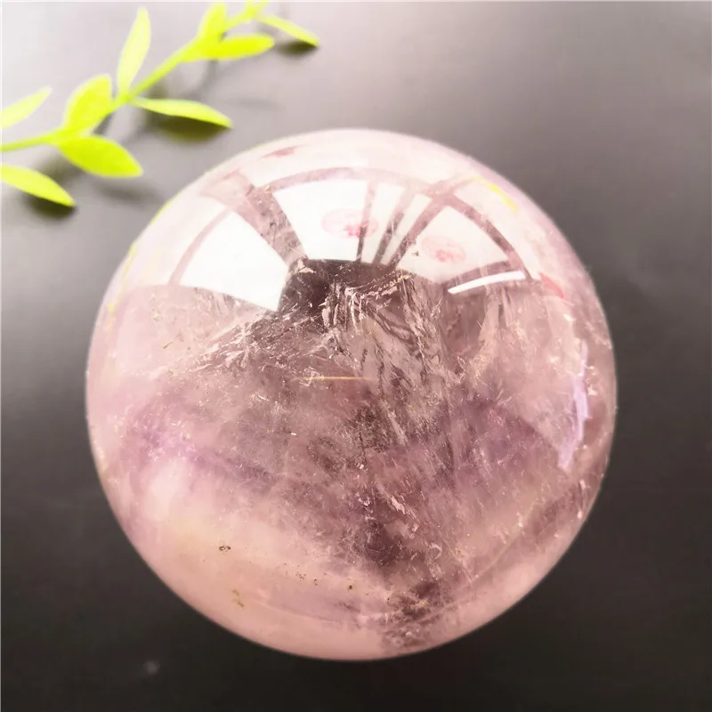 

Aaaapurple, натуральные камни, аметист, кварц, сфера, фэн-шуй, хрустальный шар, статуэтки, мяч, подарки, Прямая поставка, 965 г